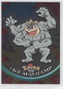 1999 Topps Pokemon TV Animation Edition Series 1 - [Base] - Silver Foil 1st Printing (Blue Topps Logo) #68 - Machamp