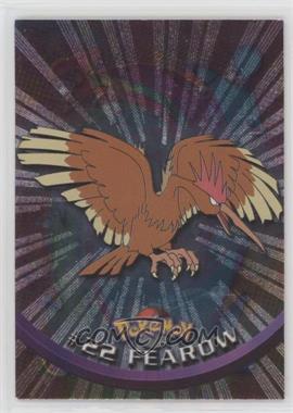 1999 Topps Pokemon TV Animation Edition Series 1 - [Base] - Silver Foil 2nd Printing (Black Topps Logo) #22 - Fearow [EX to NM]