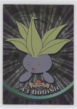 1999 Topps Pokemon TV Animation Edition Series 1 - [Base] - Silver Foil 2nd Printing (Black Topps Logo) #43 - Oddish [EX to NM]