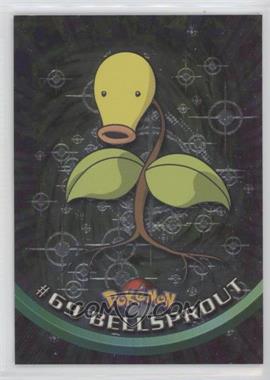 1999 Topps Pokemon TV Animation Edition Series 1 - [Base] - Silver Foil 4th Printing (Black Topps Logo) #69 - Bellsprout