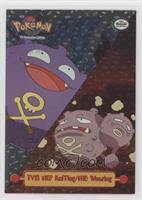 Koffing, Weezing [EX to NM]