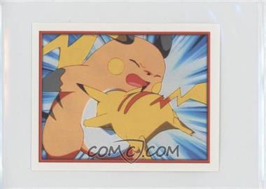 2000 Merlin Pokemon Album Stickers - [Base] #64 - Raichu, Pikachu