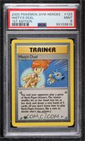 Misty's Duel [PSA 9 MINT]