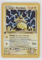 Holo - Lt. Surge's Electabuzz [EX to NM]