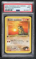 Brock's Sandshrew [PSA 9 MINT]