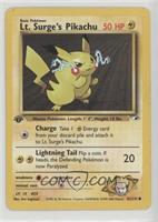 Lt. Surge's Pikachu