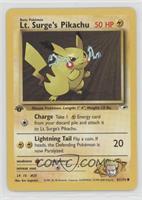 Lt. Surge's Pikachu