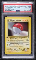 Lt. Surge's Voltorb [PSA 8 NM‑MT]