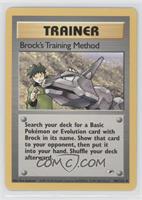 Brock's Training Method