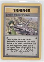 Brock's Training Method