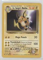 Lt. Surge's Raichu