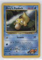 Misty's Psyduck (Wizard's Gold Stamp) [Poor to Fair]