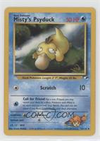 Misty's Psyduck (Wizard's Gold Stamp)