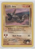 Brock's Onix [Good to VG‑EX]