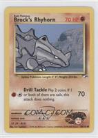 Brock's Rhyhorn [Noted]