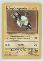 Lt. Surge's Magnemite [Poor to Fair]