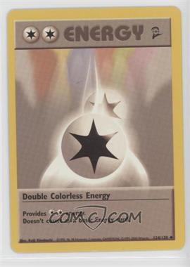 2000 Pokemon Base Set 2 - [Base] #124 - Double Colorless Energy