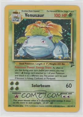 2000 Pokemon Base Set 2 - [Base] #18 - Holo - Venusaur