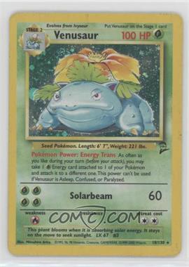 2000 Pokemon Base Set 2 - [Base] #18 - Holo - Venusaur