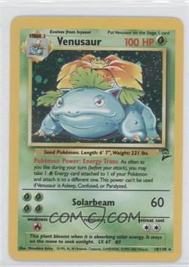 2000 Pokemon Base Set 2 - [Base] #18 - Holo - Venusaur