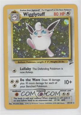 2000 Pokemon Base Set 2 - [Base] #19 - Holo - Wigglytuff