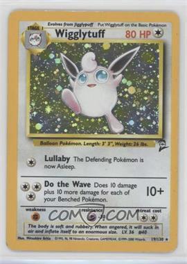 2000 Pokemon Base Set 2 - [Base] #19 - Holo - Wigglytuff