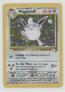 2000 Pokemon Base Set 2 - [Base] #19 - Holo - Wigglytuff