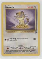 Meowth [EX to NM]