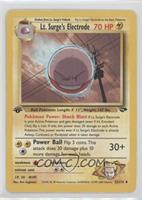 Lt. Surge's Electrode [Poor to Fair]