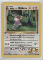 Lt. Surge's Rattata