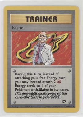 2000 Pokemon Gym Challenge - [Base] - Unlimited #100 - Blaine