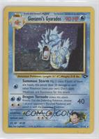 Holo - Giovanni's Gyarados [Good to VG‑EX]