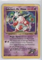 Sabrina's Mr. Mime [Noted]