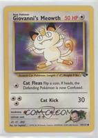Giovanni's Meowth [Good to VG‑EX]