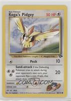 Koga's Pidgey [EX to NM]