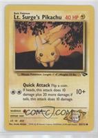 Lt. Surge's Pikachu [Noted]