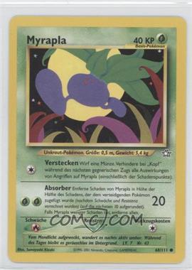 2000 Pokemon Neo Genesis - [Base] - German #68 - Oddish