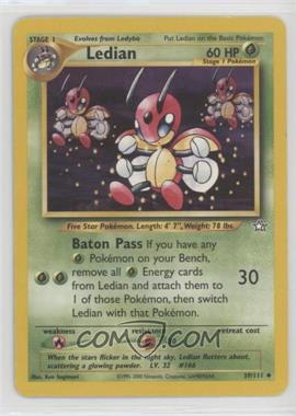 2000 Pokemon Neo Genesis - [Base] - Unlimited #39 - Ledian