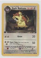 Dark Raticate [Good to VG‑EX]