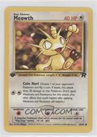 Meowth [EX to NM]