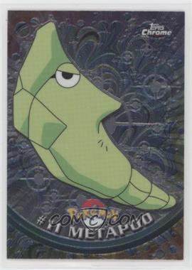 2000 Topps Chrome Pokemon TV Animation Edition - [Base] #11 - Metapod [EX to NM]