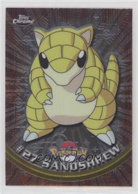 2000 Topps Chrome Pokemon TV Animation Edition - [Base] #27 - Sandshrew