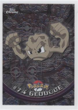 2000 Topps Chrome Pokemon TV Animation Edition - [Base] #74 - Geodude