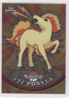 2000 Topps Chrome Pokemon TV Animation Edition - [Base] #77 - Ponyta