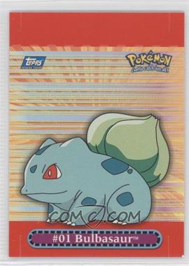 2000 Topps Chrome Pokemon TV Animation Edition - Pop-Up #8 - Bulbasaur