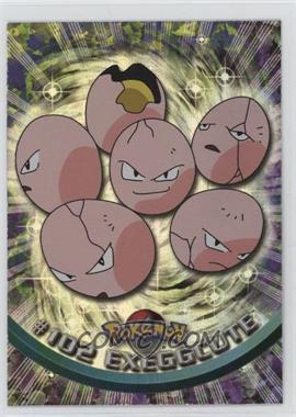 2000 Topps Pokemon TV Animation Edition Series 2 - [Base] - Rainbow Foil #102 - Exeggcute