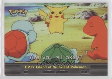2000 Topps Pokemon TV Animation Edition Series 2 - Episodes - Rainbow Foil #EP17 - Island of the Giant Pokemon [EX to NM]