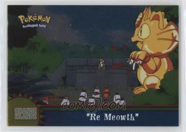 2000 Topps Pokemon TV Animation Edition Series 3 - Orange Island - Italian Silver Foil #OR13 - Meowth Rules!