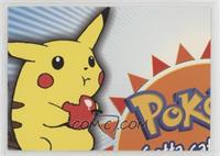 Pikachu Eating Apple