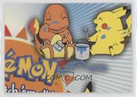 Charmander and Pikachu [EX to NM]